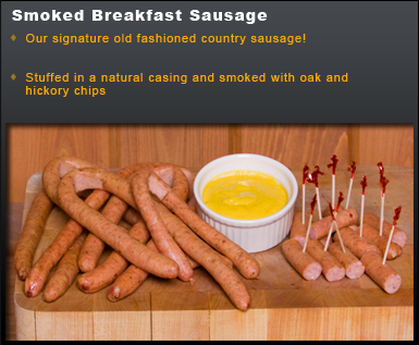 Smoked Breakfast Sausage