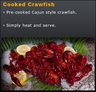 Cooked Crawfish
